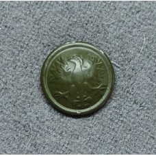 Пуговица Войска Польского, обр. 1943 г., диаметр 14 мм., Хаки.